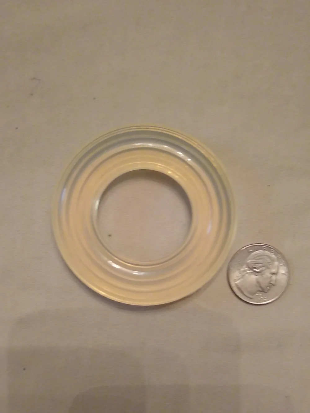 Clear Silicone C-ring